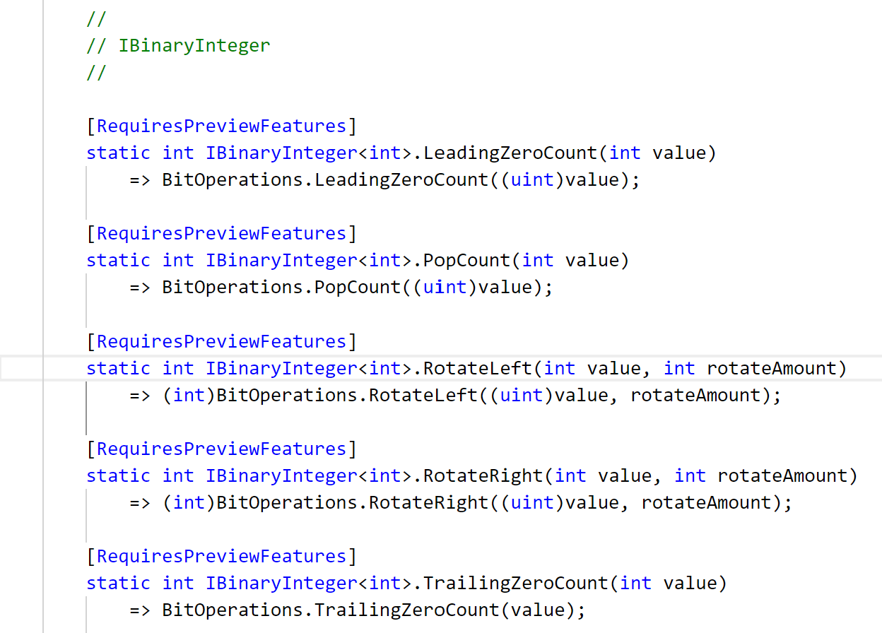 CA2252 - Interface-implementaties expliciet markeren