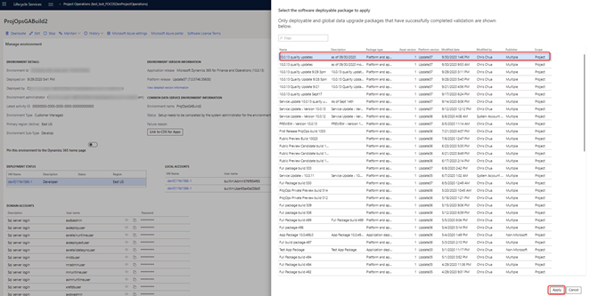 Updates toepassen.