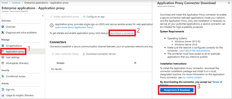 De Microsoft Entra Private Network-connector downloaden