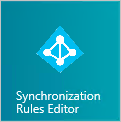 Synchronisatieregels Editor-pictogram