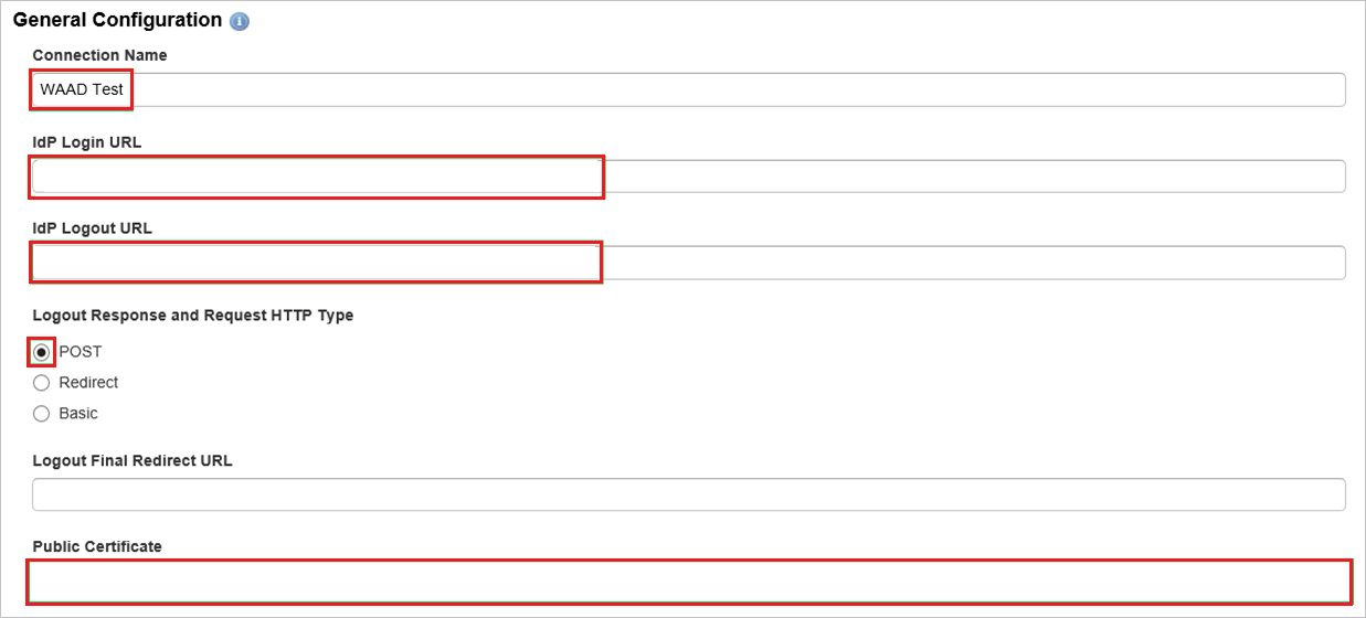 Algemene configuratie