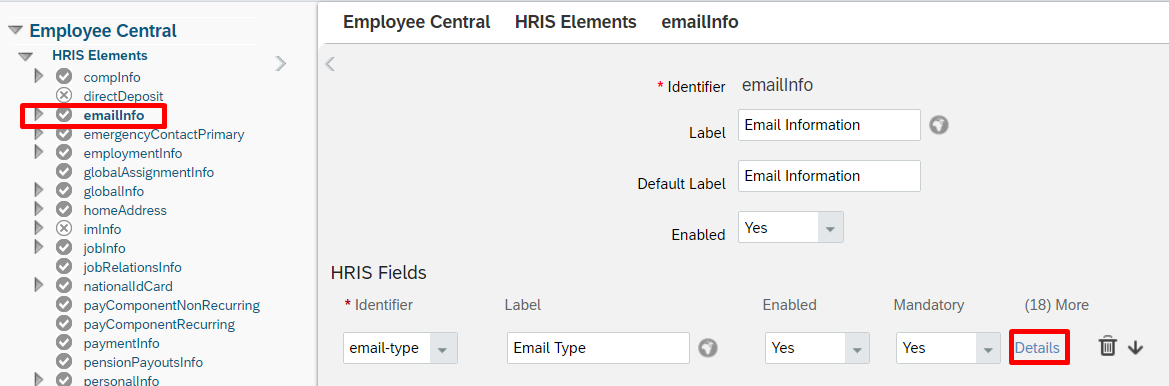 E-mailgegevens ophalen