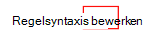 Schermopname die laat zien hoe u de editor voor regelsyntaxis selecteert om de opbouwfunctie voor regels te gebruiken in Microsoft Intune.