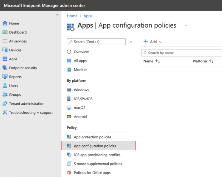 app-configuration-policies-in-a-glance