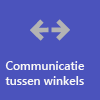 Communicatie en samenwerking tussen winkels.