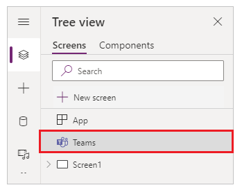 Teams-integratieobject.