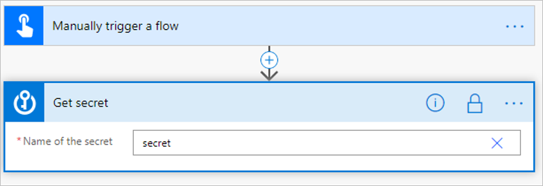 Het slotpictogram.