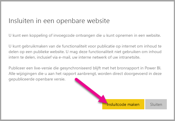 Schermafbeelding van review-insluiting op een openbare website.