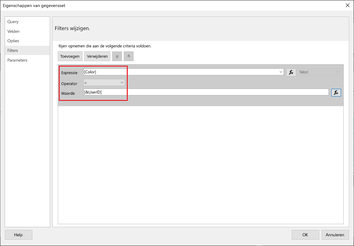 Semantische modeleigenschappen van Power BI Report Builder