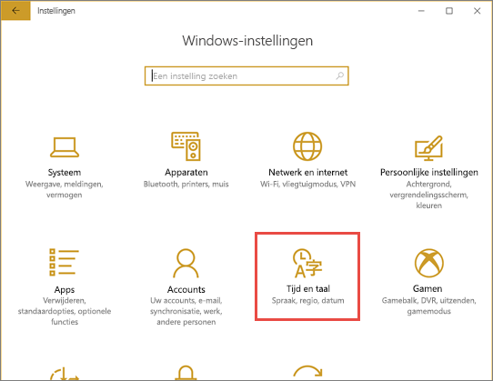 Schermopname van Power BI Desktop met het dialoogvenster Windows-instellingen.