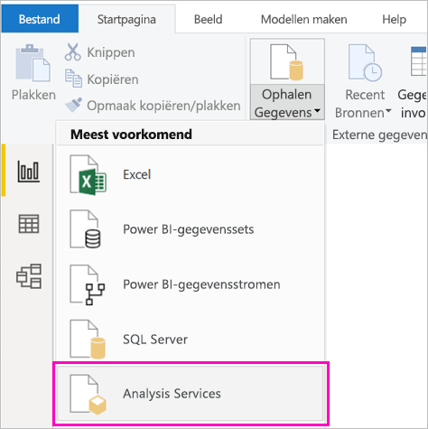 Select data source