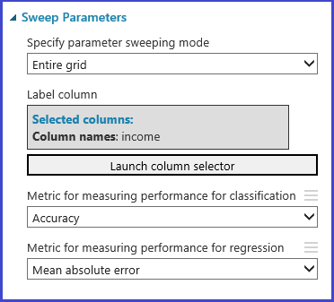 Parameters opruimen