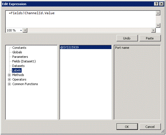 Expression Editor