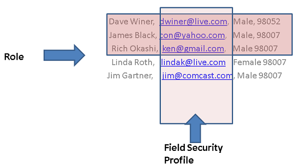 Field level security administration