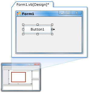 Control sizing handles