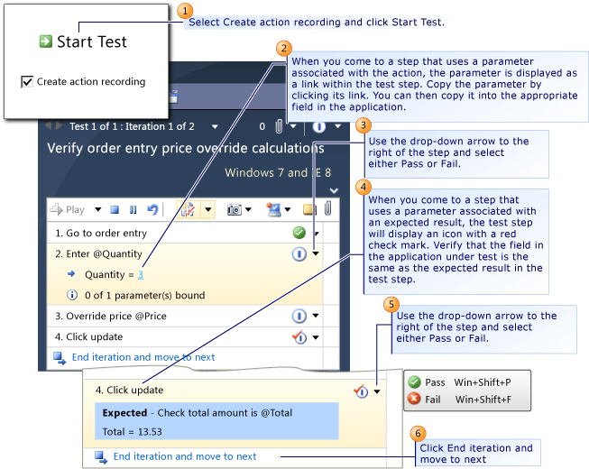 Mapping parameters to application input fields