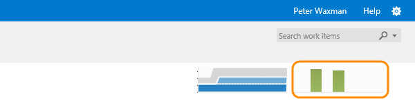 Click the the velocity chart in the upper right