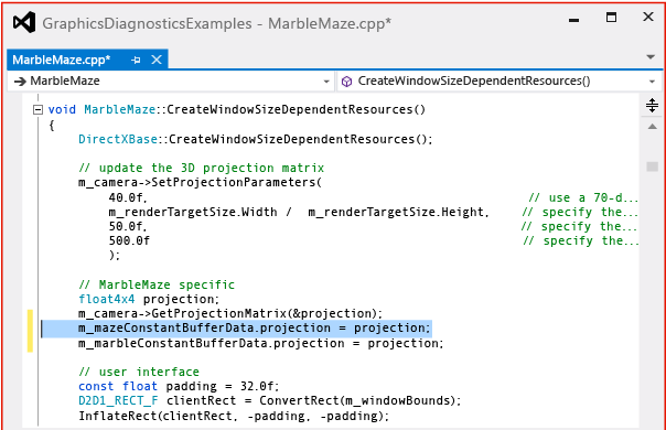 The corrected C++ source code