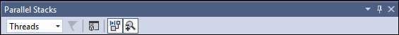Toolbar in Parallel Stacks window