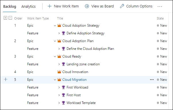 Screenshot that shows expanding nodes in the hierarchy.