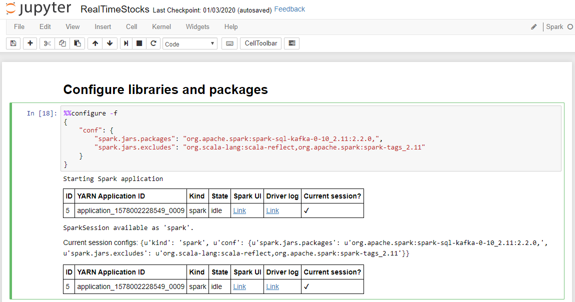 Bibliotheken configureren in een Jupyter-notebook