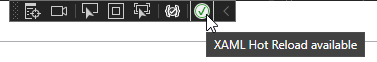 Updated in-app toolbar in XAML apps