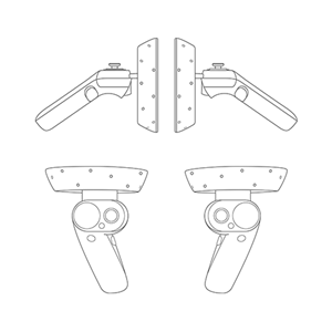 Voorbeeld van regelillustratie voor bewegingscontrollers