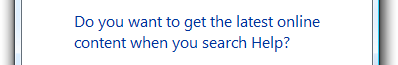 screen shot of question: do you want latest help? 