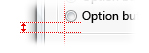 Image showing spacing of last control in a group 