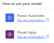 Jak Twój model jest używany.