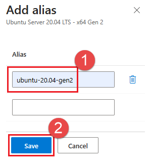 Zrzut ekranu przedstawiający okienko aliasu.