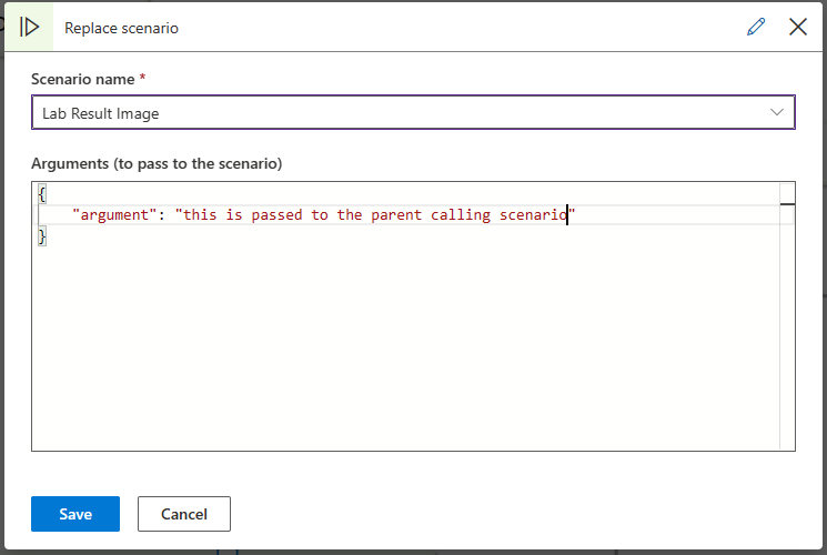 a screenshot of the flow control replace element 