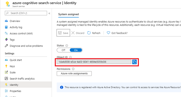 Zrzut ekranu przedstawiający identyfikator obiektu.