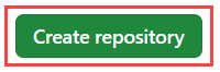 Zrzut ekranu przedstawiający przycisk create repository from template (Tworzenie repozytorium na podstawie szablonu).