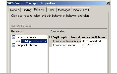 Setting Transaction Isolation Level