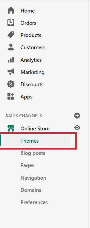 Select themes.