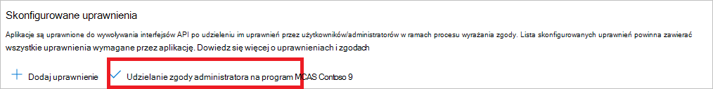 Zrzut ekranu przedstawiający przyznawanie uprawnień administratora.