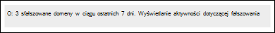 Szczegółowe informacje o analizie dotyczącej fałszowania na stronie zasad ochrony przed wyłudzaniem informacji