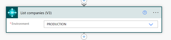 List Business Central companies  in Power Automate