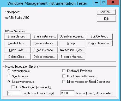 WBEMTEST_SITE witryny WBEMTEST