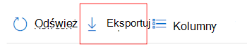 Eksportuj dane dziennika do usługi Azure Monitor, wybierając pozycję Eksportuj ustawienia danych w usłudze Microsoft Intune i centrum administracyjnym usługi Intune.