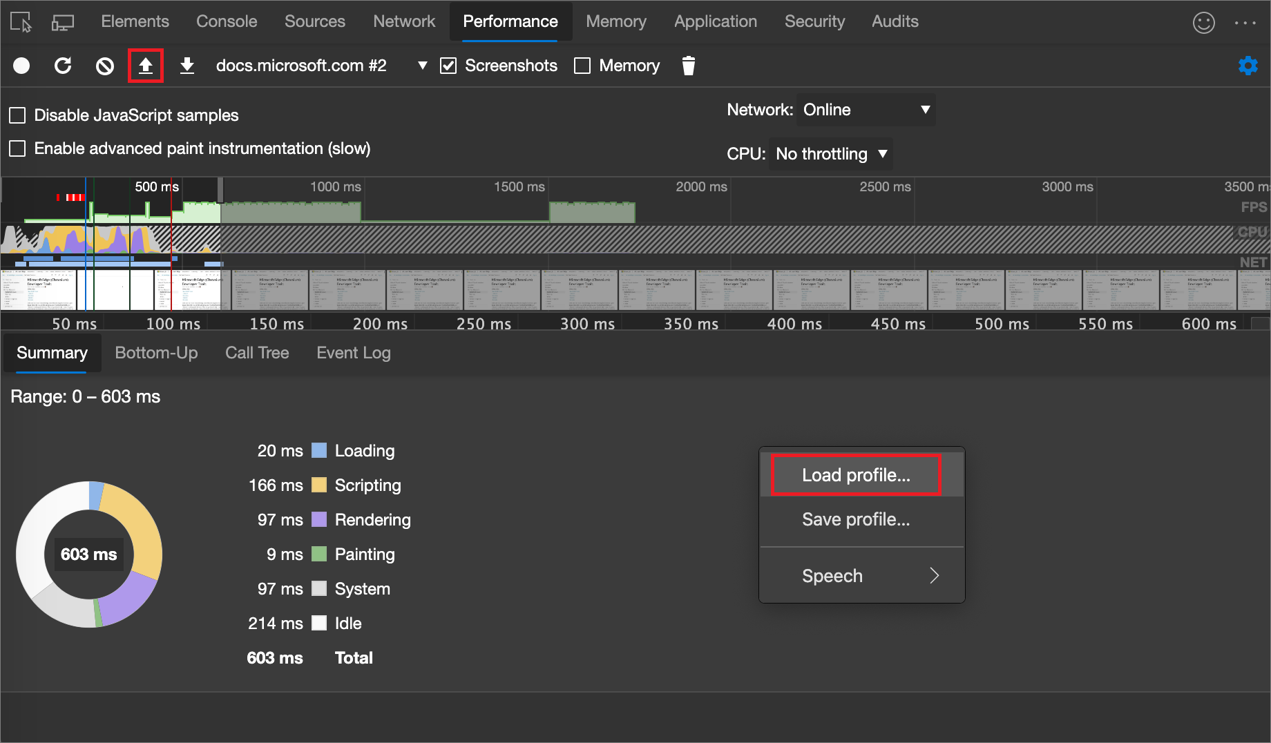 Load Profile