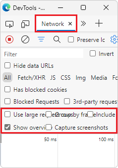 Overlap of Network settings when narrow