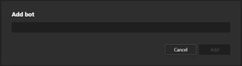Screenshot of image showing how to add bot.