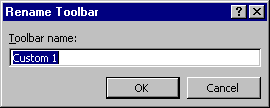 Rename toolbar