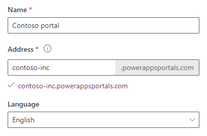 Utwórz nowy portal