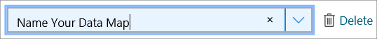 Wprowadź nazwę mapowania danych.