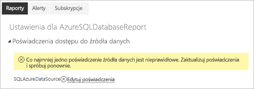 Zrzut ekranu przedstawiający ustawienia usługi Azure SQL Database.