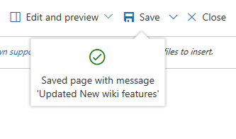 Wiki save