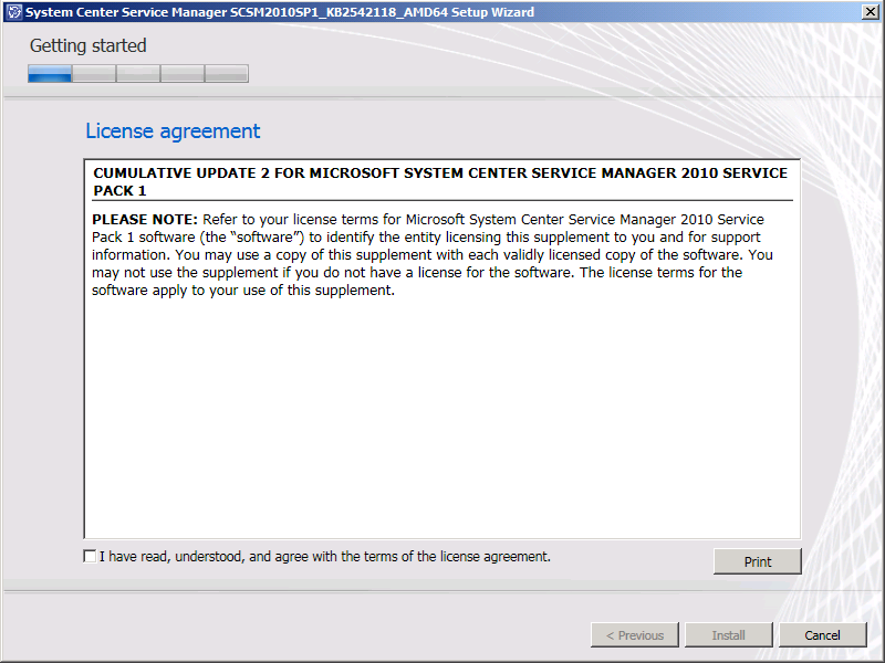 Cumulative Update For SCSM SP1